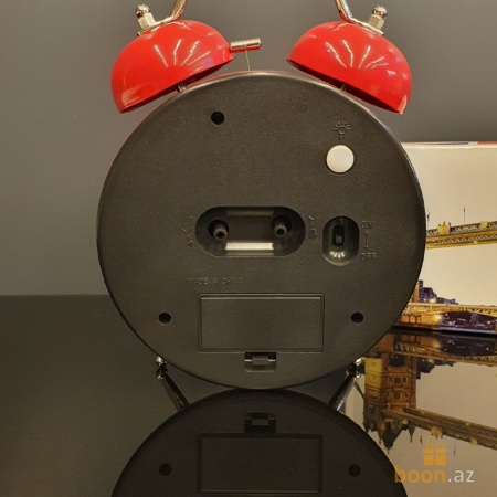 Часы будильник "Британский флаг" 21см